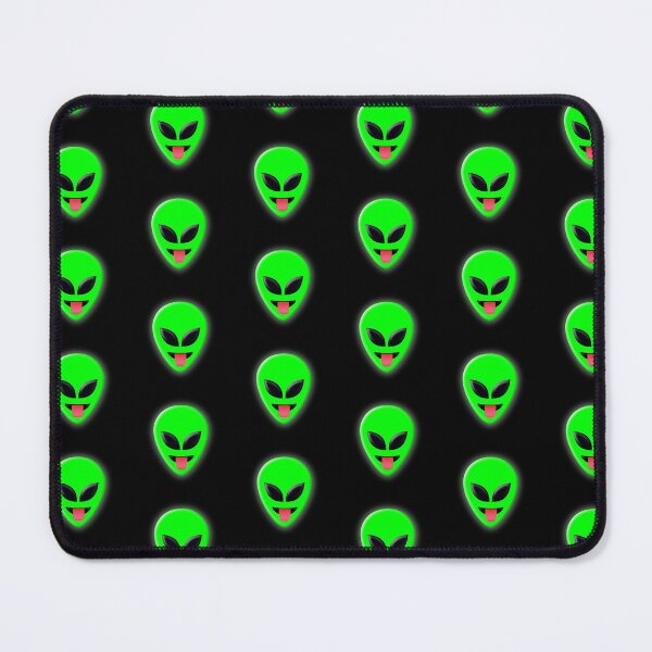 Item preview, Alien Head Tongue Out Emoji Pattern designed and sold by williamcuccio.