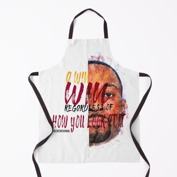 Item preview, Alonzo Mourning Inspiration Saying Motivational Quote Watercolor sketching Positive quote: A win is a win, regardless of how you look at it designed and sold by scribblelife.