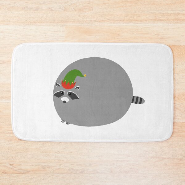 Item preview, An Absolute Unit Raccoon - Christmas edition designed and sold by KTJoh.