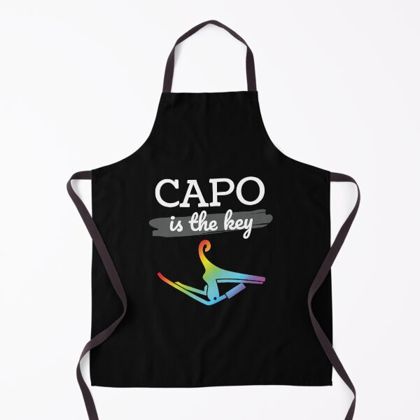 Item preview, Capo is the Key Colorful Capo Dark Theme designed and sold by nightsworthy.