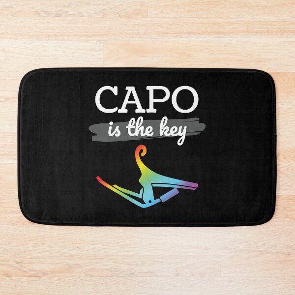 Item preview, Capo is the Key Colorful Capo Dark Theme designed and sold by nightsworthy.