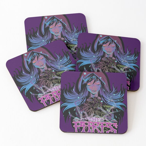 Item preview, The Purps Cannabis Strain Art  designed and sold by kushcoast.