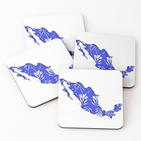 Item preview, Blue Floral Mexico designed and sold by Brenander.
