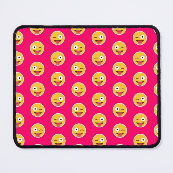 Item preview, Winking Face with Tongue Emoji Pattern designed and sold by williamcuccio.