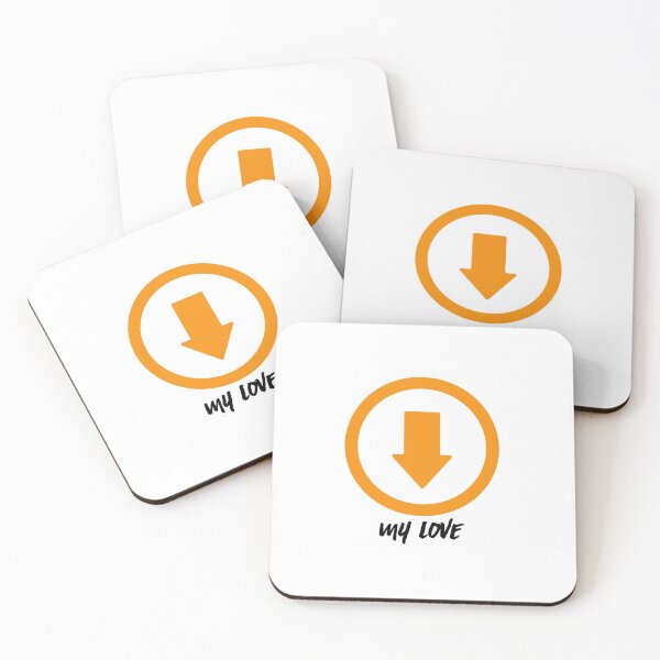 Item preview, download icon | download my love funny t-shirt | download sticker designed and sold by KARTICK DUTTA.