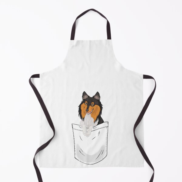 Item preview, Pocket Cute Collie Dog designed and sold by AnimalDoodles.