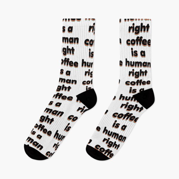 Item preview, Coffee Is A Human Right designed and sold by VintageRealm.