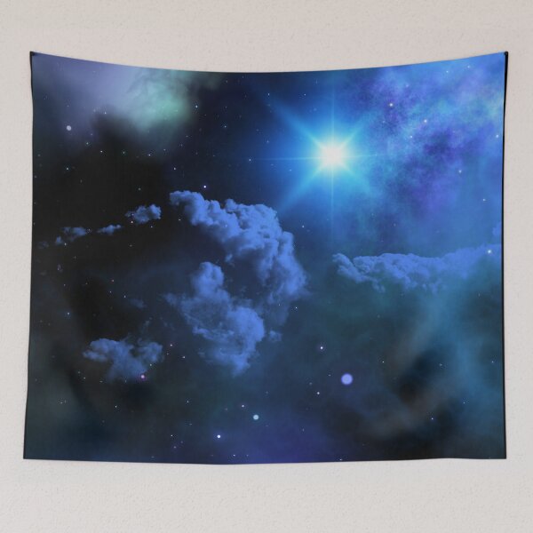 Item preview, Galaxy Blue Clouds  designed and sold by Stylish Printing.