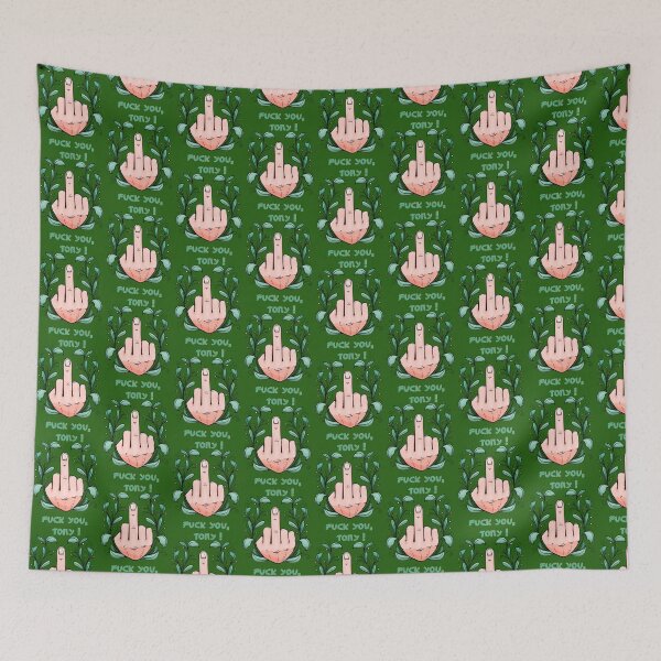 Item preview, funny  fuck you, tony !   designed and sold by HitThePrints2.