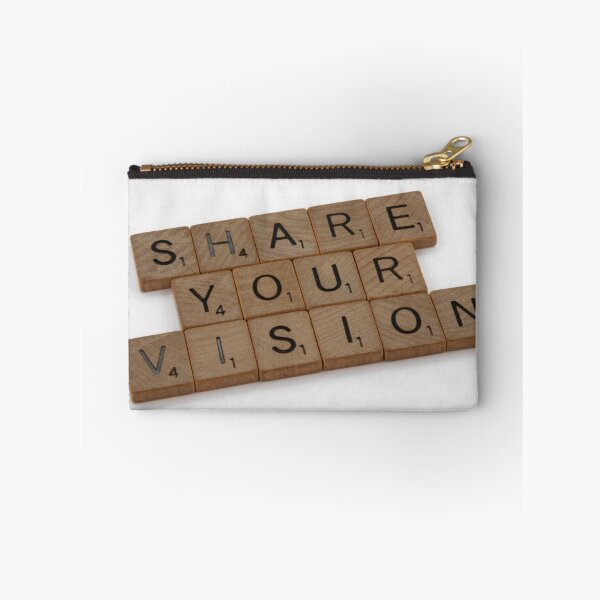 Item preview, Share Your Vision Quote With Scrabble Letters designed and sold by timg58.