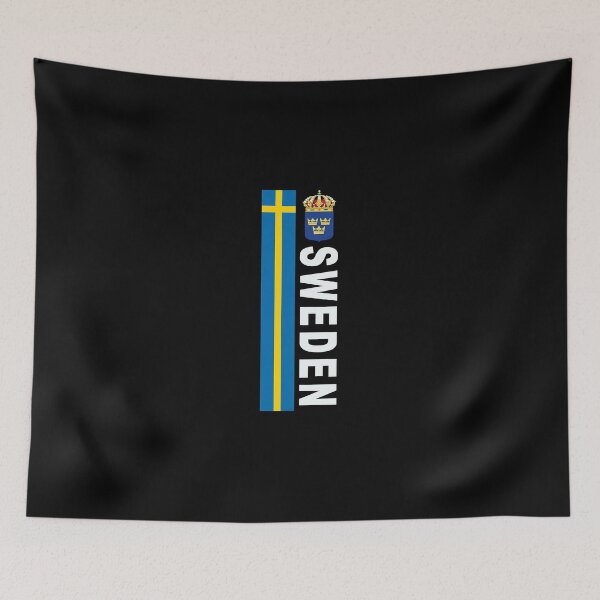 Item preview, Sweden Soccer Style Jersey Themed Swedish Flag T-shirt designed and sold by JaNae19.