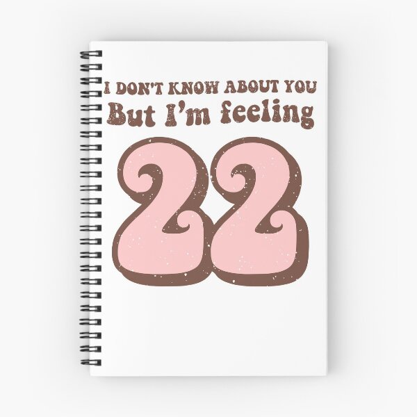 Item preview, I Don't Know About You But I'm Feeling 22 retro 2022 new year designed and sold by ShopRedSquares.