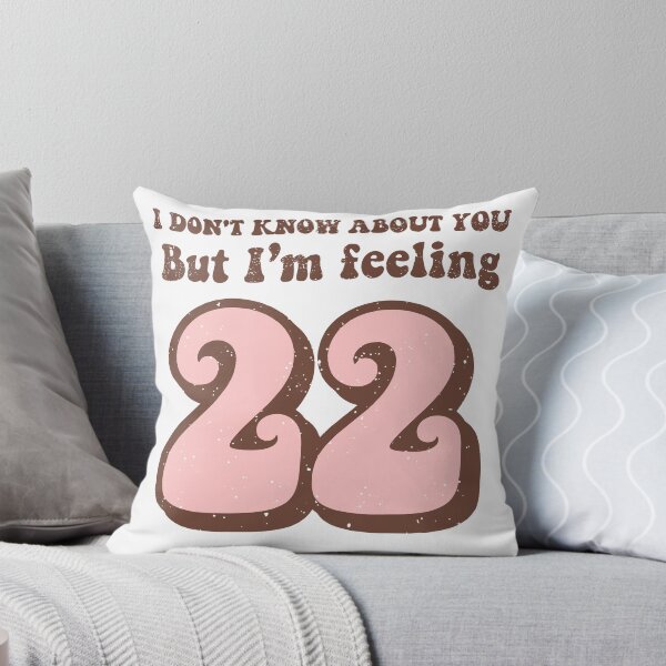 Item preview, I Don't Know About You But I'm Feeling 22 retro 2022 new year designed and sold by ShopRedSquares.