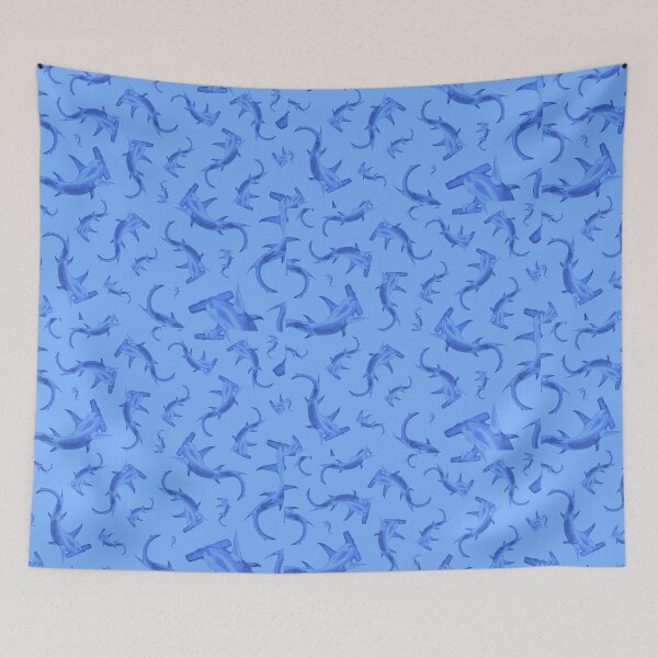 Item preview, Shark Pattern (multiple colors!) designed and sold by maxy1227.