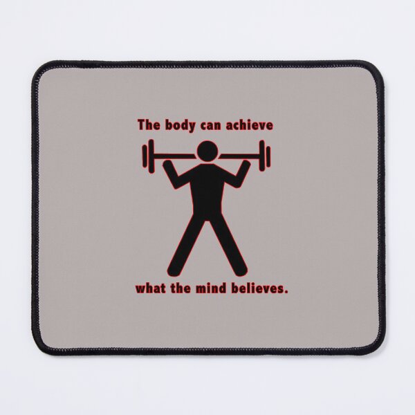 Item preview, Bodybuilding Motivation for mind belief designed and sold by janraydesigns.