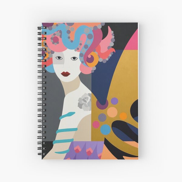 Daija Rose Spiral Notebook