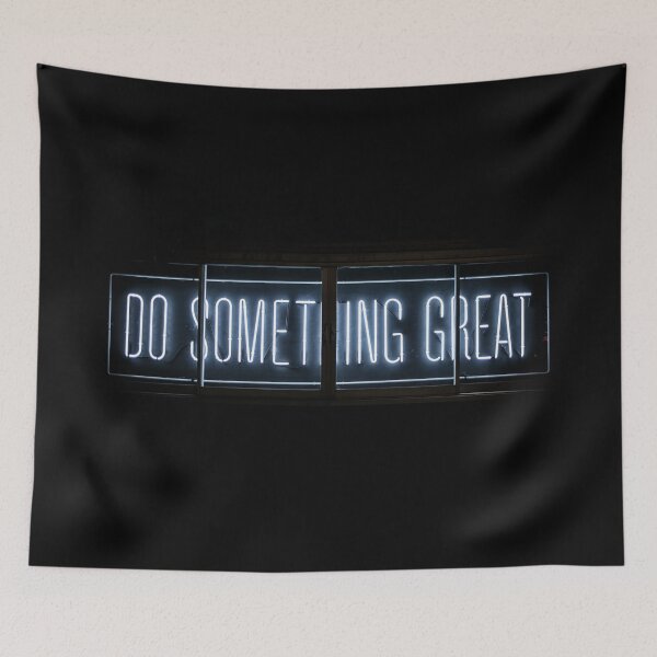 Item preview, do something great in neon sign letters  designed and sold by timg58.