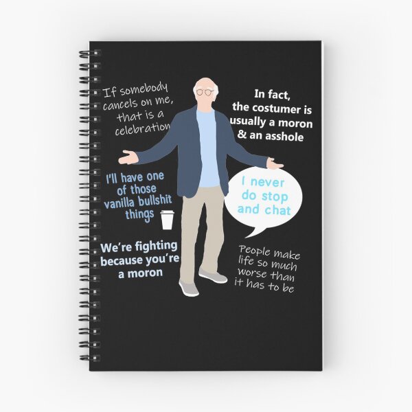 Item preview, Citas de Larry David esenciales designed and sold by DignaTineo.