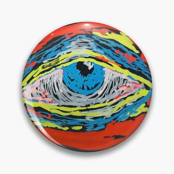 Item preview, Neon Chalk Paint Eyeball designed and sold by Theokotos.