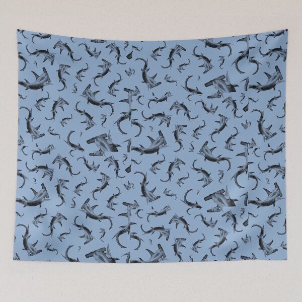 Item preview, Shark Pattern (multiple colors!) designed and sold by maxy1227.