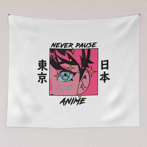 Item preview, Never Pause Anime, Never Pause Anime Meme, Anime Meme designed and sold by graphic-genie.