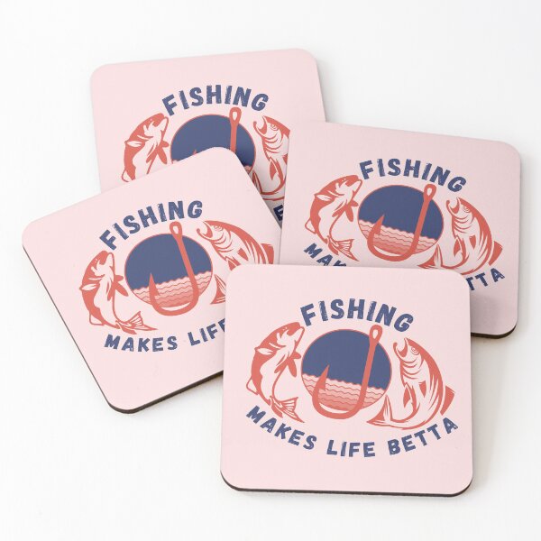 Item preview, Fishing makes life betta designed and sold by Hoetoons.