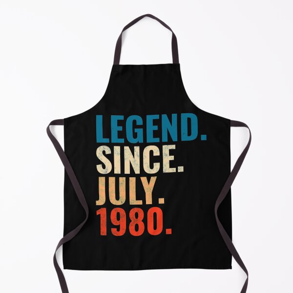 Item preview, Legend Since July 1980 Retro Vintage designed and sold by Teelogic.