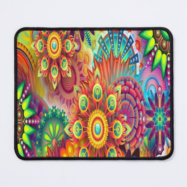 Vista previa del artículo con la obra «Anillos de color», diseñado y vendido por AngelaDezignss.
