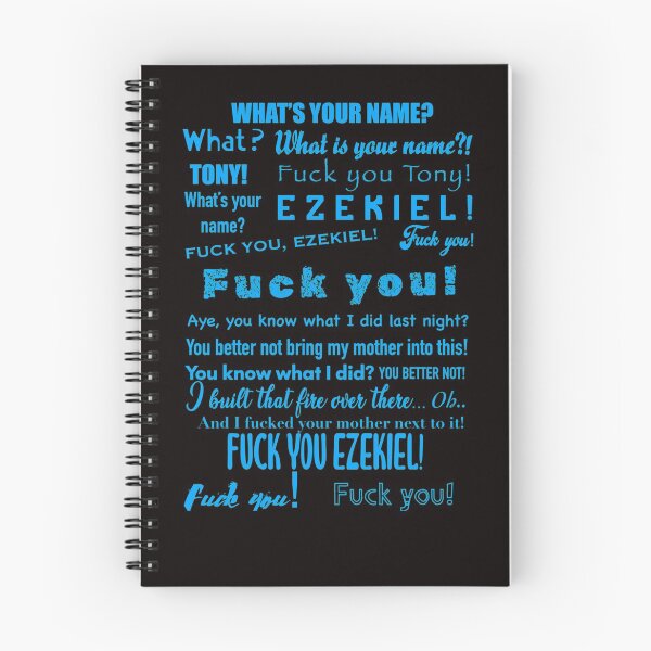Item preview, Fuck You Tony! Blue   designed and sold by HitThePrints2.