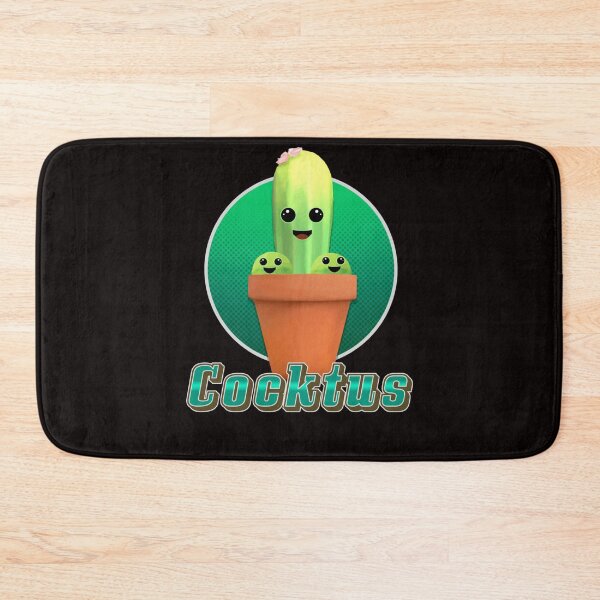 Item preview, happy cactus - cocktus - cucktus   designed and sold by HitThePrints2.