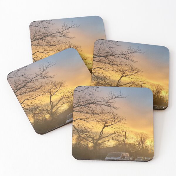 Item preview, Wintermood, Winter Sunset In New York's Street, NYC designed and sold by GulQari.