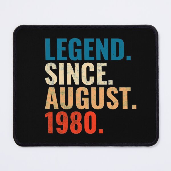 Item preview, Legend Since August 1980 Retro Vintage designed and sold by Teelogic.