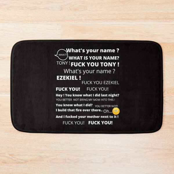 Item preview, Meme Tony and Ezekiel Hey What_s Your Name   designed and sold by HitThePrints2.