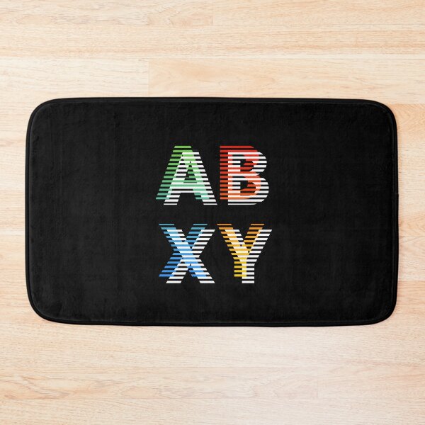 Item preview, ABXY Buttons Striped Gradient W/ White designed and sold by losgarcias.