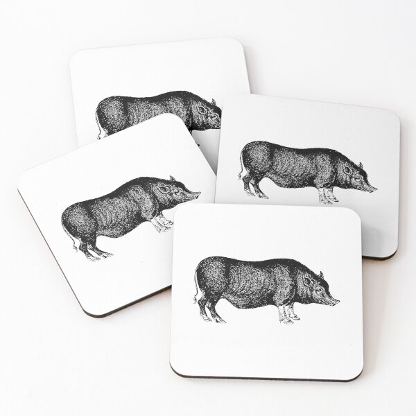 Item preview, Vintage pig designed and sold by Bozow0zo.