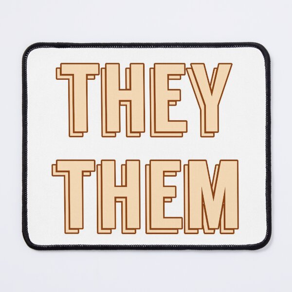 Item preview, They/them pronouns designed and sold by abstractwaste.