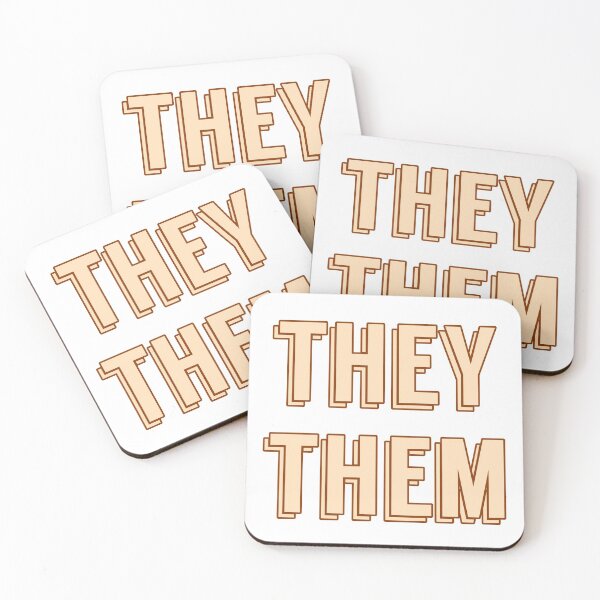 Item preview, They/them pronouns designed and sold by abstractwaste.