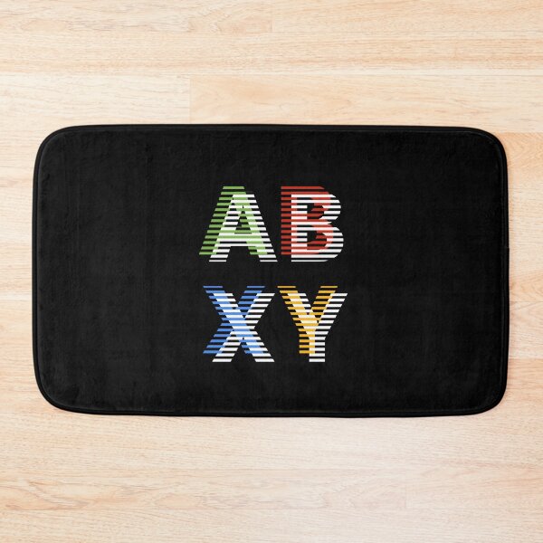 Item preview, ABXY Buttons Striped W/ White designed and sold by losgarcias.