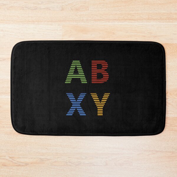 Item preview, ABXY Buttons Striped designed and sold by losgarcias.