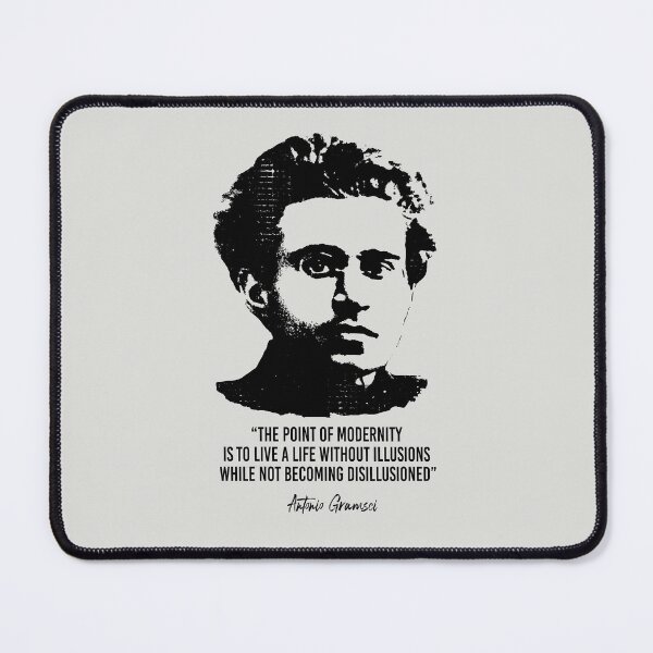 Item preview, Antonio Gramsci Quote (Worn Look) designed and sold by politicalamity.