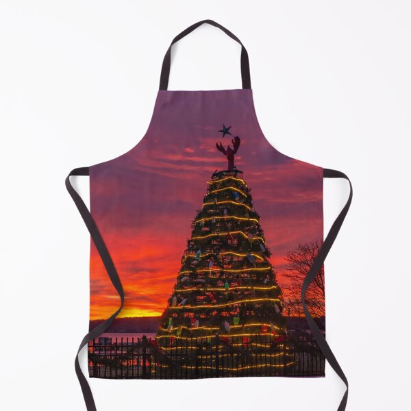 Item preview, Lobster Trap Christmas Tree at Sunrise 12/13/21 designed and sold by LindaCPhoto.