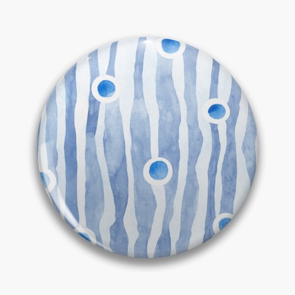 Item preview, Blue Wavy lines and circles designed and sold by IrinaIkar.
