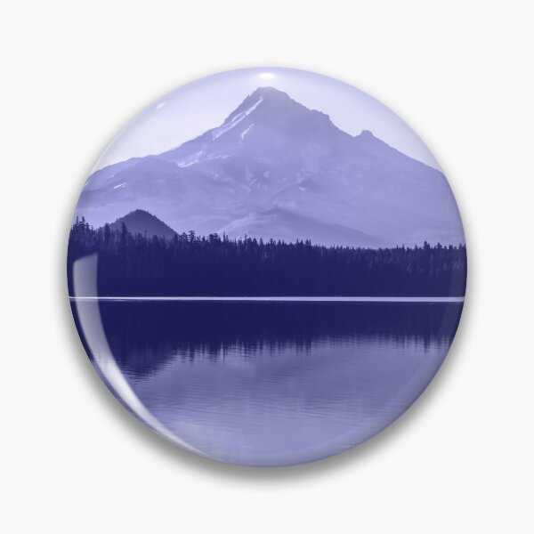 Item preview, Very Peri Periwinkle Mountain Lake Adventure 2022 Color Of The Year designed and sold by artcascadia.