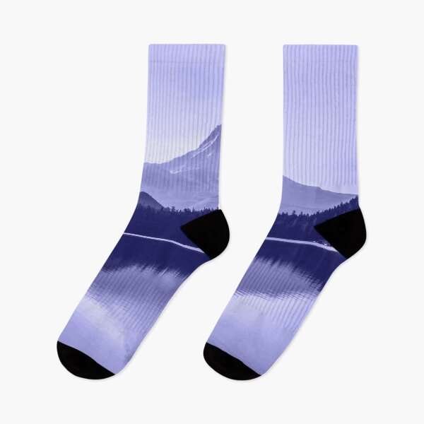 Item preview, Very Peri Periwinkle Mountain Lake Adventure 2022 Color Of The Year designed and sold by artcascadia.