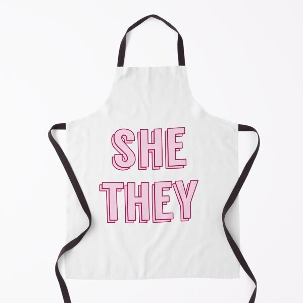 Item preview, She/they pronouns designed and sold by abstractwaste.