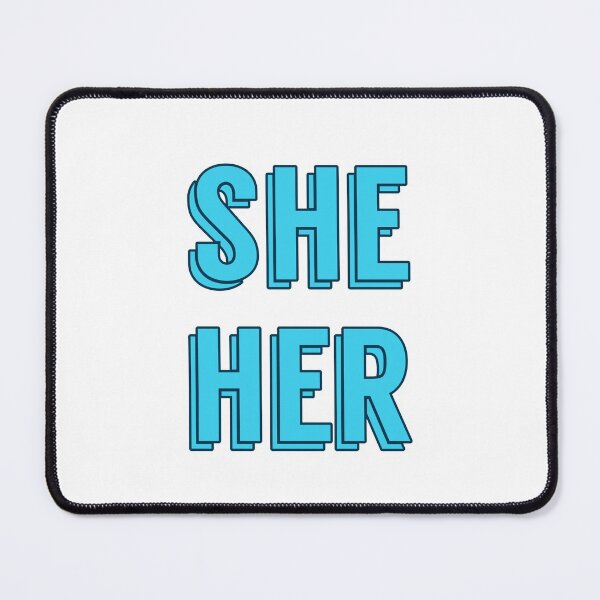 Item preview, She/her pronouns designed and sold by abstractwaste.
