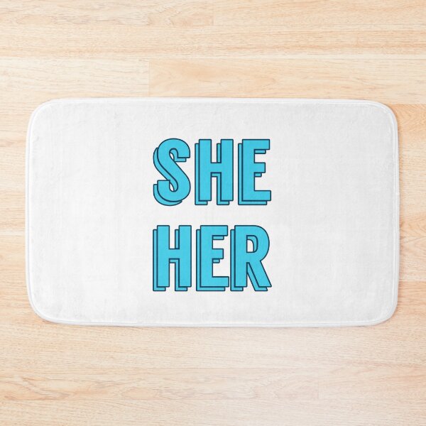 Item preview, She/her pronouns designed and sold by abstractwaste.