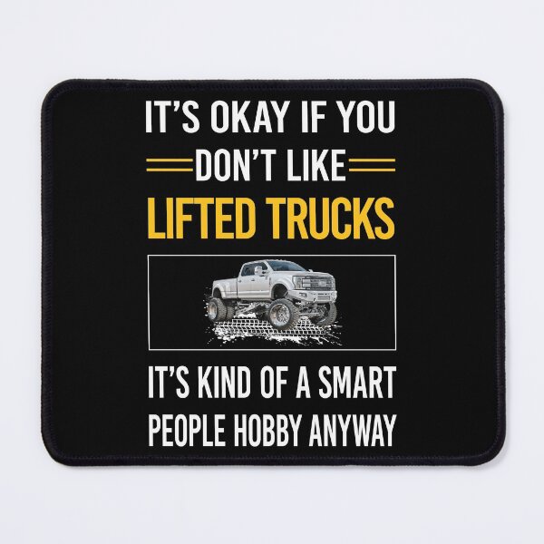 Item preview, Funny Smart People Lifted Trucks designed and sold by fatherbarliman.