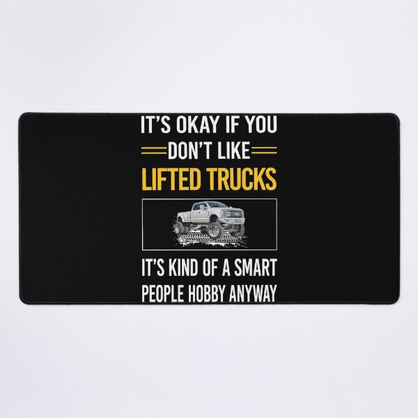 Item preview, Funny Smart People Lifted Trucks designed and sold by fatherbarliman.