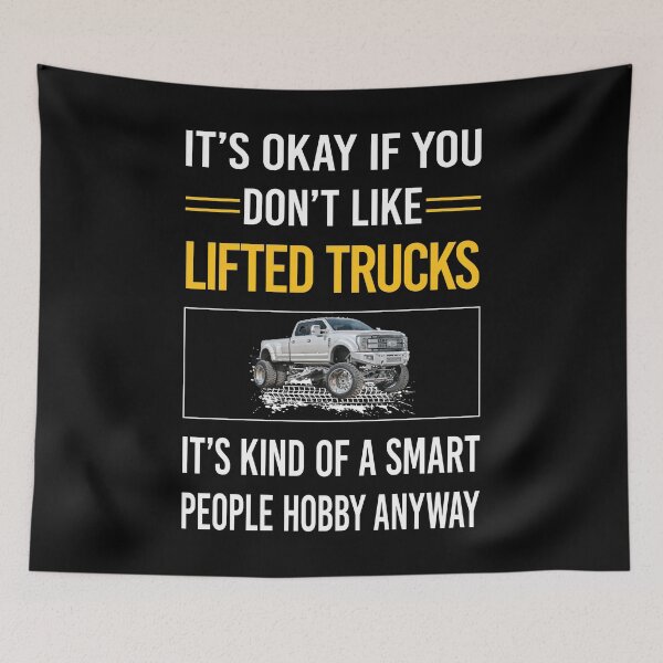 Item preview, Funny Smart People Lifted Trucks designed and sold by fatherbarliman.